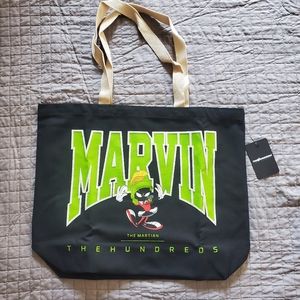Marvin the Martian Flag Tote Bag